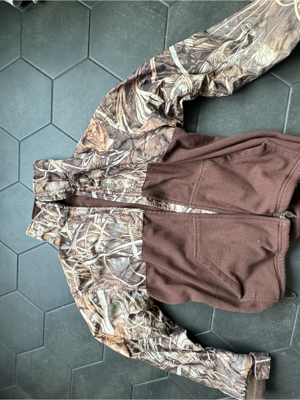 Drake camo/brown jacket